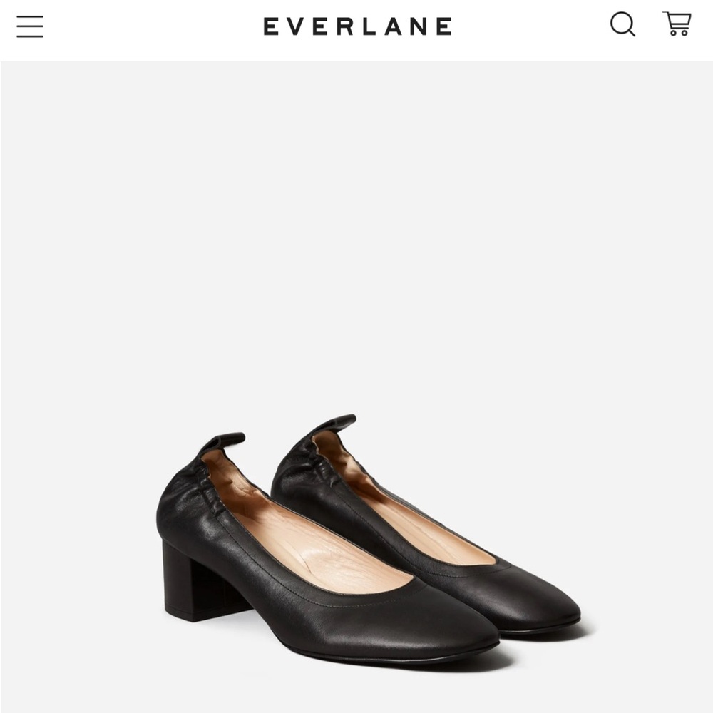 Everlane The Day Heel (Sz 6.5, Made in Italy)